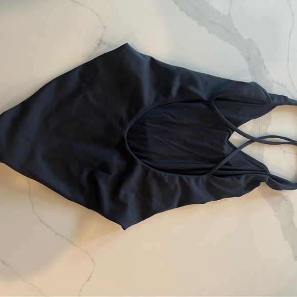 Left on Friday Weekender Black One-Piece Swimsuit - Picture 2 of 3
